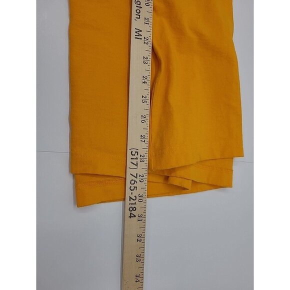 Carhartt Original Fit Tee Shirt Men's Size Large 100% Cotton Safety Orange - Picture 6 of 6